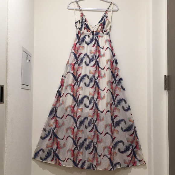 Quicksilver Tropical Feather Print Maxi Dress - Picture 2 of 15